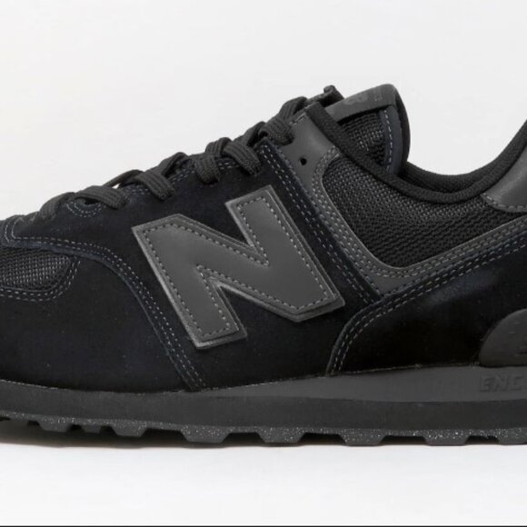 Other - [ML574EVE] New Balance Men's 574 Core Classic Shoes Sneakers - Black/Black